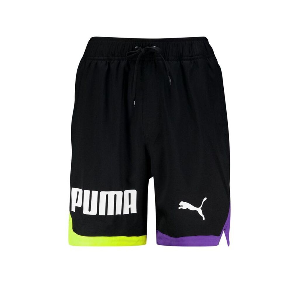 Puma Mens Loose Fit Swim Shorts / Black